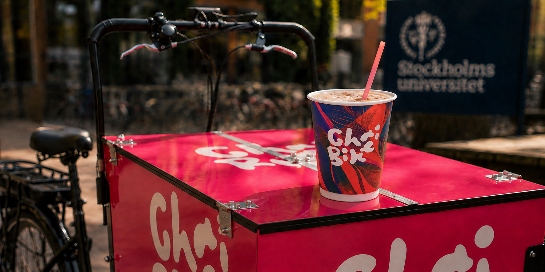 Iced Chai Bike Masala Latte